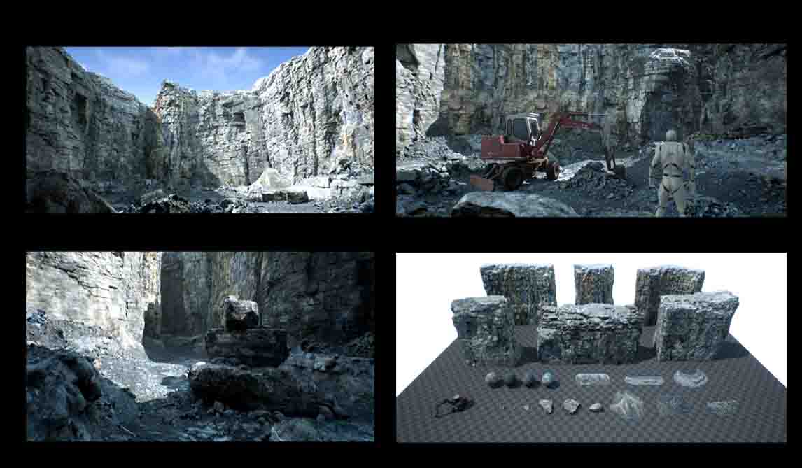 虚幻引擎4采石场悬崖 Quarry Cliffs插图 虚幻引擎4采石场悬崖 Quarry Cliffs